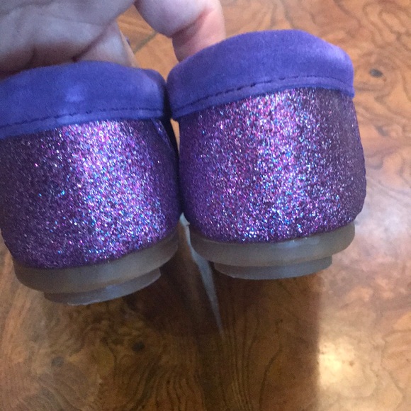 Minnetonka Girls Purple sparkle NWOT - Picture 2 of 8